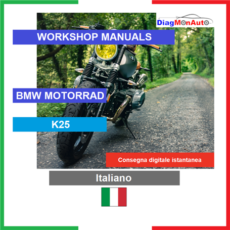Werkstatthandbücher BMWMOTORRAD K25 Italiano