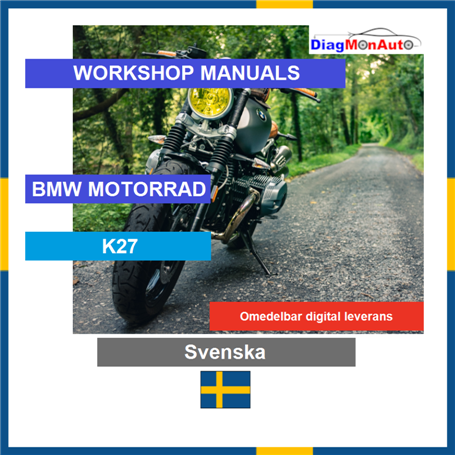 Руководства по ремонту BMWMOTORRAD K27 Svenska