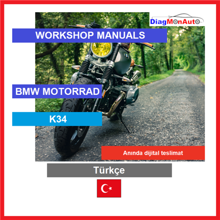 Werkstatthandbücher BMWMOTORRAD K34 Türkçe