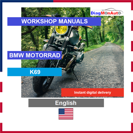 정비 매뉴얼 BMWMOTORRAD K69 English