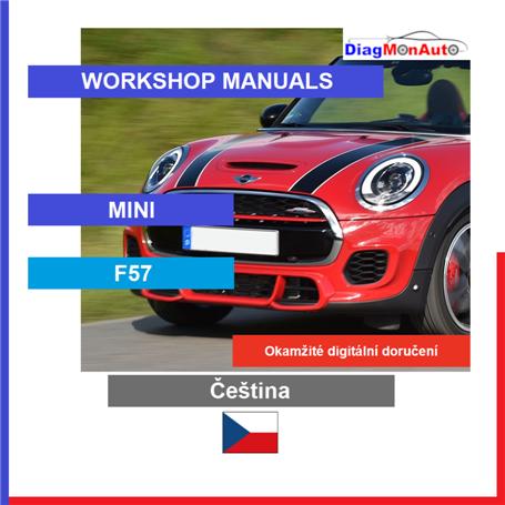 정비 매뉴얼 MINI F57 Čeština