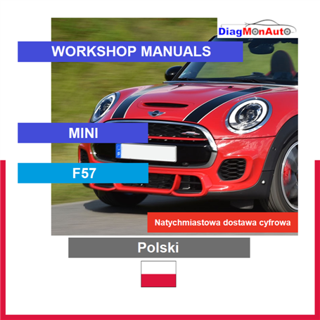 정비 매뉴얼 MINI F57 Polski