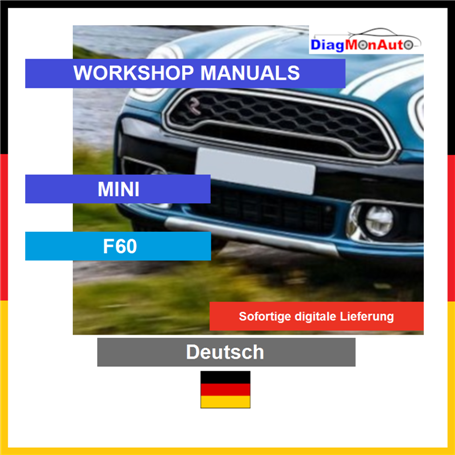 Verkstadshandböcker MINI F60 Deutsch