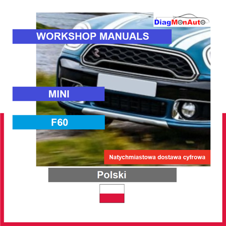 Verkstadshandböcker MINI F60 Polski