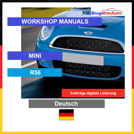 Manuels d'atelier MINI R56 Deutsch