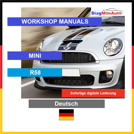 정비 매뉴얼 MINI R58 Deutsch