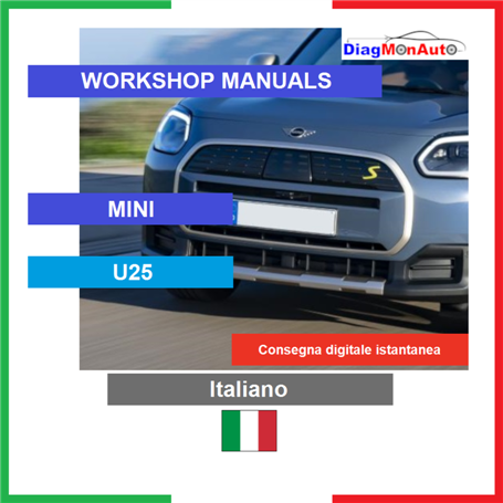Manuels d'atelier MINI U25 Italiano