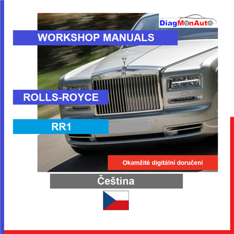 Manuels d'atelier ROLLS-ROYCE RR1 Čeština
