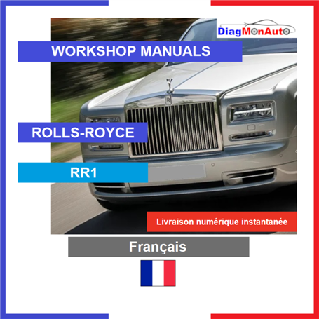 Manuels d'atelier ROLLS-ROYCE RR1 Français