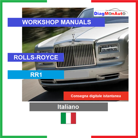Manuels d'atelier ROLLS-ROYCE RR1 Italiano