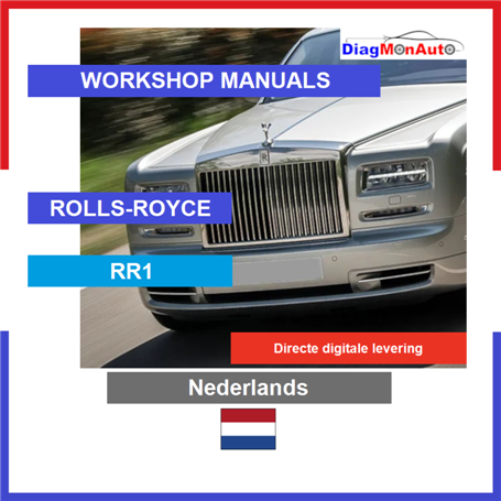 Manuels d'atelier ROLLS-ROYCE RR1 Nederlands