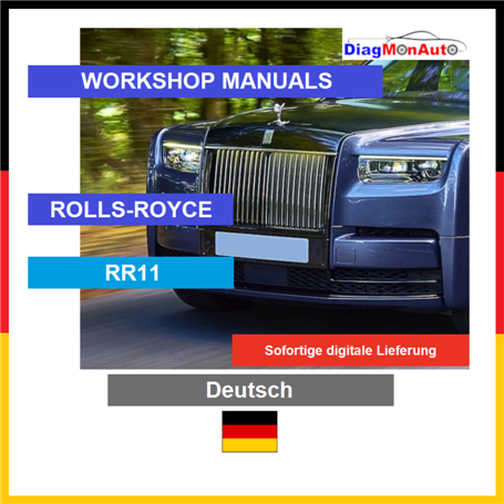 Werkstatthandbücher ROLLS-ROYCE RR11 Deutsch