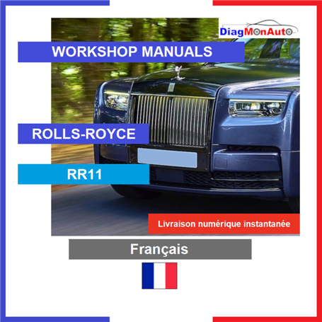 Werkstatthandbücher ROLLS-ROYCE RR11 Français