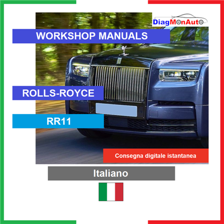 Werkstatthandbücher ROLLS-ROYCE RR11 Italiano