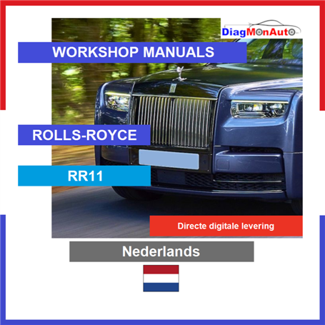 Werkstatthandbücher ROLLS-ROYCE RR11 Nederlands