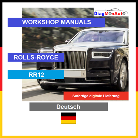 Manuels d'atelier ROLLS-ROYCE RR12 Deutsch
