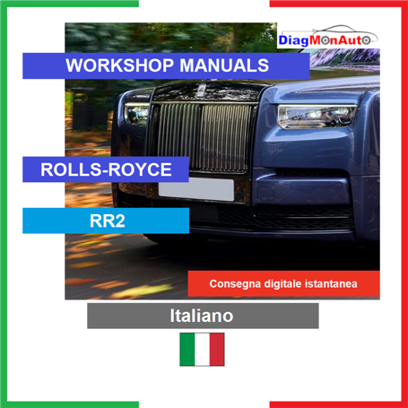 Werkstatthandbücher ROLLS-ROYCE RR2 Italiano