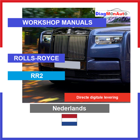 Werkstatthandbücher ROLLS-ROYCE RR2 Nederlands