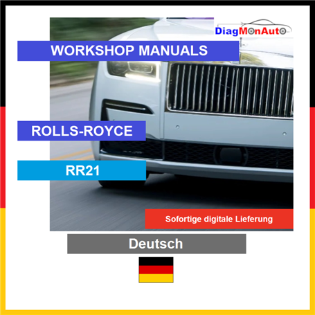 Workshop manuals ROLLS-ROYCE RR21 Deutsch