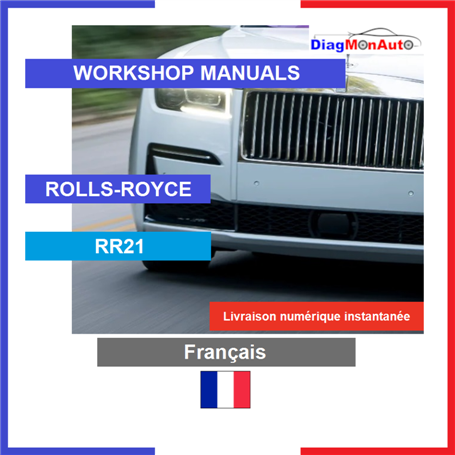 Workshop manuals ROLLS-ROYCE RR21 Français