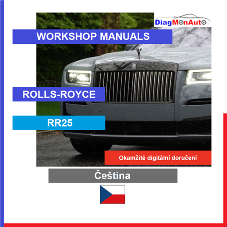 Verkstadshandböcker ROLLS-ROYCE RR25 Čeština