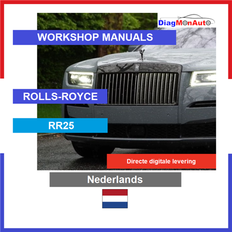 Verkstadshandböcker ROLLS-ROYCE RR25 Nederlands