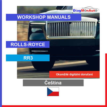 Werkstatthandbücher ROLLS-ROYCE RR3 Čeština