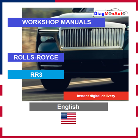 Werkstatthandbücher ROLLS-ROYCE RR3 English