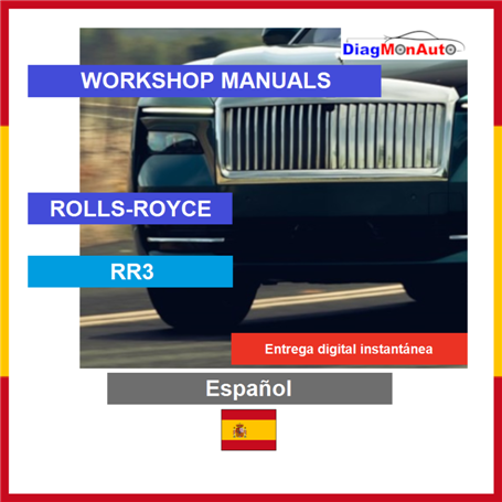 Werkstatthandbücher ROLLS-ROYCE RR3 Español