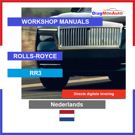 Werkstatthandbücher ROLLS-ROYCE RR3 Nederlands