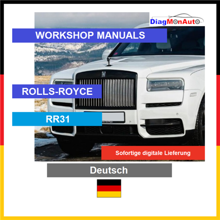 Werkstatthandbücher ROLLS-ROYCE RR31 Deutsch