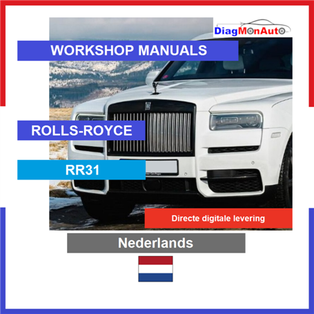Werkstatthandbücher ROLLS-ROYCE RR31 Nederlands