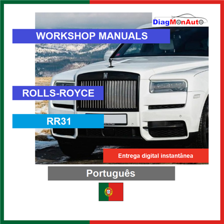 Werkstatthandbücher ROLLS-ROYCE RR31 Português
