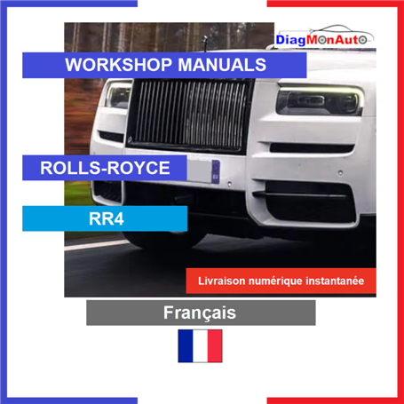Werkstatthandbücher ROLLS-ROYCE RR4 Français