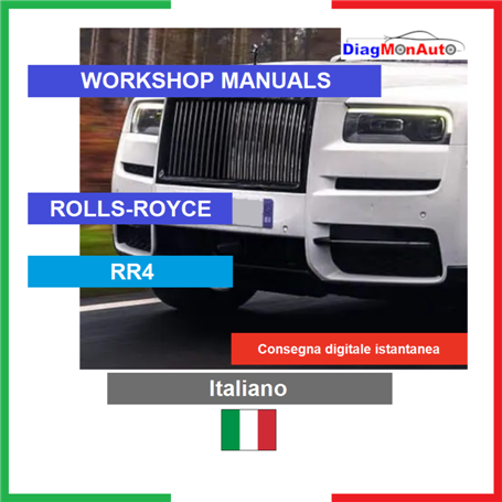 Werkstatthandbücher ROLLS-ROYCE RR4 Italiano