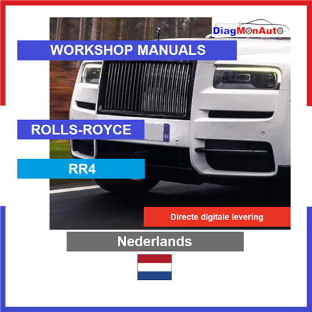 Werkstatthandbücher ROLLS-ROYCE RR4 Nederlands