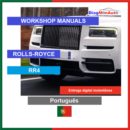 Werkstatthandbücher ROLLS-ROYCE RR4 Português