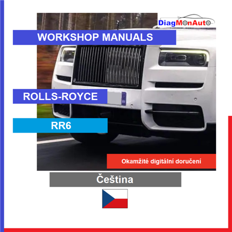 Workshop manuals ROLLS-ROYCE RR6 Čeština